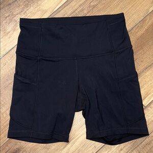 lululemon athletica Black Bike Shorts